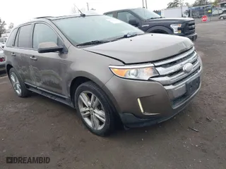 2012 Ford Edge SEL with VIN 2FMDK3J9XCBA67679, listed as a IAAI auction lot 41690401 with 191,536 mi miles. Bid and sale history available at carsss.com. Image 1.