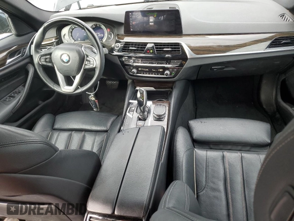 2019 BMW 5 Series 530i with VIN WBAJA5C55KWW07708, listed as a Copart auction lot 45111275 with 42,363 mi miles and Salvage Title. Bid and sale history available at carsss.com. Image 8.
