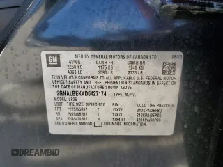 2013 Chevrolet Equinox LS with VIN 2GNALBEKXD6427174, listed as a Copart auction lot 53486765 with 199,017 mi miles and Salvage Title. Bid and sale history available at carsss.com. Image 15.