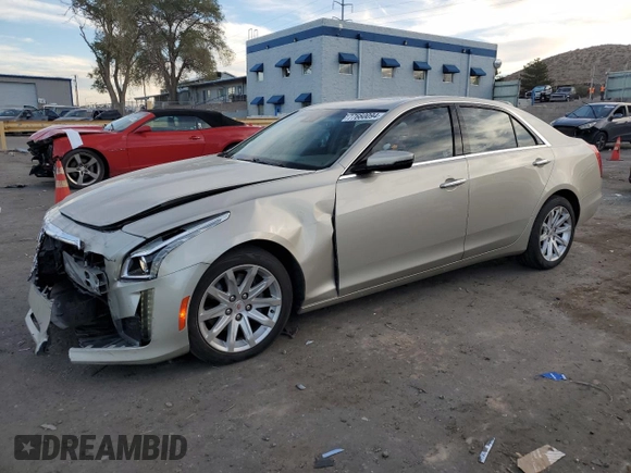 2014 Cadillac CTS Luxury AWD with VIN 1G6AX5S3XE0178755, listed as a Copart auction lot 77660094 with 82,325 mi miles and Salvage Title. Bid and sale history available at DreamBid. Image 1.