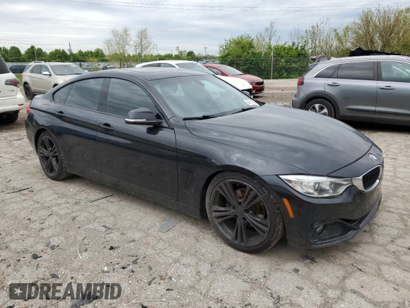 2017 BMW 4 Series 430i xDrive z VIN WBA4F9C56HG792120, wystawiony jako Copart lot #54511365 z przebiegiem 94 214 mil mil oraz Szkoda całkowita • Salvage title. Historia ofert i sprzedaży dostępna na DreamBid. Obrazek 4.