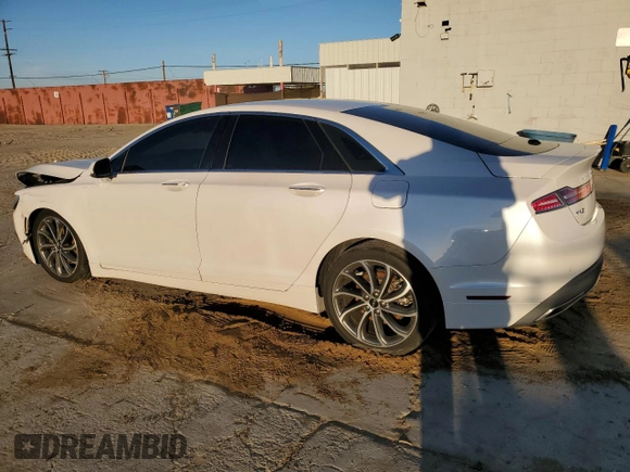 2019 Lincoln MKZ Reserve I with VIN 3LN6L5C95KR602349, listed as a Copart auction lot 46288785 with 57,071 mi miles and Salvage title. Bid and sale history available at DreamBid. Image 2.