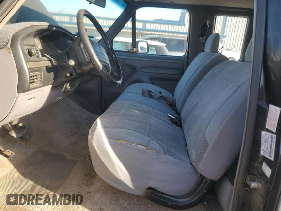 1995 Ford F-150 with VIN 1FTEX14N6SKB67175, listed as a Copart auction lot 73457384 with 292,677 mi miles and Salvage Title. Bid and sale history available at carsss.com. Image 7.