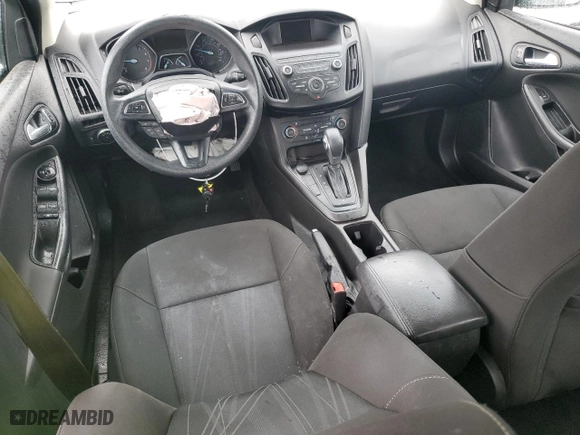 2018 Ford Focus SE with VIN 1FADP3FE0JL241595, listed as a Copart auction lot 43836595 with 0 mi miles and Salvage Title. Bid and sale history available at carsss.com. Image 8.