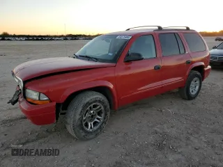 2002 Dodge Durango z VIN 1B4HR48N02F200096, wystawiony jako Copart lot #43988445 z przebiegiem Nie podano mil oraz Szkoda całkowita • Salvage title. Historia ofert i sprzedaży dostępna na DreamBid. Obrazek 1.