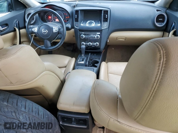 2011 Nissan Maxima SV with VIN 1N4AA5AP7BC854257, listed as a Copart auction lot 59563915 with 183,067 mi miles and Salvage title. Bid and sale history available at DreamBid. Image 8.