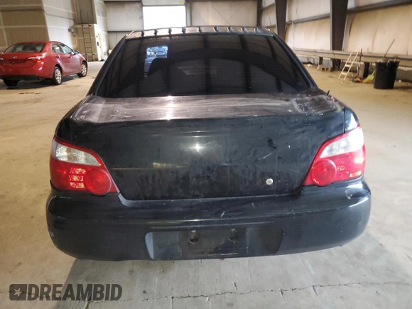 2005 Subaru Impreza Sedan (Natl) WRX with VIN JF1GD29615G506110, listed as a Copart auction lot 87332314 with 0 mi miles and Salvage Title. Bid and sale history available at carsss.com. Image 6.