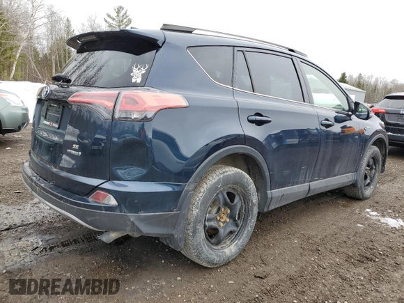 2018 Toyota RAV4 Hybrid SE with VIN JTMJJREV6JD225530, listed as a Copart auction lot 52000985 with 150,642 mi miles and Salvage title. Bid and sale history available at DreamBid. Image 3.