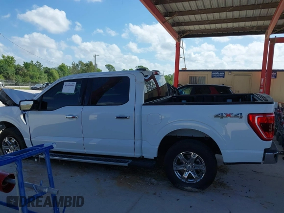 2022 Ford F-150 XL with VIN 1FTFW1E55NFB73942, listed as a IAAI auction lot 41940846 with 50,831 mi miles and . Bid and sale history available at DreamBid. Image 15.