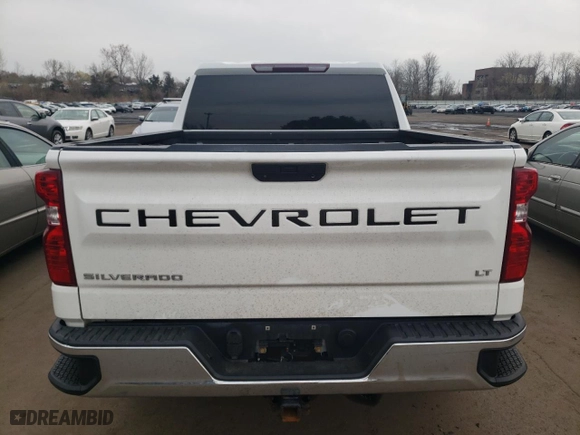 2019 Chevrolet Silverado 1500 LT with VIN 3GCPYDEK3KG124805, listed as a Copart auction lot 51585145 with 90,579 mi miles and Salvage Title. Bid and sale history available at carsss.com. Image 6.