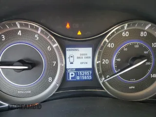 2012 Infiniti QX56 7-passenger with VIN JN8AZ2NE4C9017396, listed as a Copart auction lot 75180134 with 152,957 mi miles and Salvage Title. Bid and sale history available at carsss.com. Image 9.