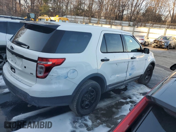 2013 Ford Utility Police Interceptor with VIN 1FM5K8AR3DGA31425, listed as a Copart auction lot 88179385 with 75,763 mi miles and Clean Title. Bid and sale history available at carsss.com. Image 3.