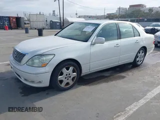 2004 Lexus LS 430 with VIN JTHBN36F140165275, listed as a IAAI auction lot 42182212 with 246,908 mi miles and . Bid and sale history available at DreamBid. Image 2.