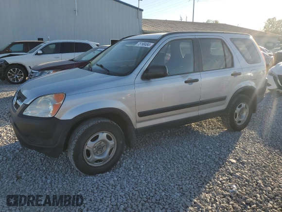 2002 Honda CR-V LX with VIN JHLRD685X2C004107, listed as a Copart auction lot 75190494 with 175,236 mi miles and Clean Title. Bid and sale history available at DreamBid. Image 1.