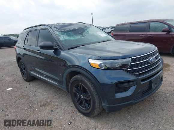 2023 Ford Explorer XLT with VIN 1FMSK7DH9PGB87649, listed as a IAAI auction lot 42271454 with 26,860 mi miles and . Bid and sale history available at DreamBid. Image 1.