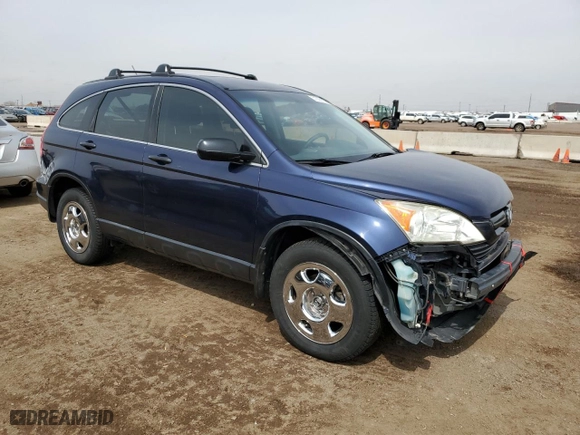 2007 Honda CR-V LX with VIN JHLRE48317C097364, listed as a Copart auction lot 51022175 with 163,372 mi miles and Salvage Title. Bid and sale history available at carsss.com. Image 4.