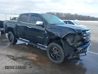 2016 GMC Canyon 4WD SLT with VIN 1GTP6DE17G1325190, listed as a IAAI auction lot 41201830 with 168,219 mi miles. Bid and sale history available at carsss.com. Image 1.