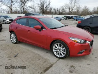 2017 Mazda 3 Touring with VIN 3MZBN1L73HM153762, listed as a Copart auction lot 49326285 with 62,438 mi miles and Salvage Title. Bid and sale history available at carsss.com. Image 4.