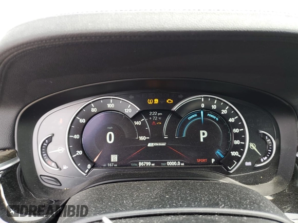 2018 BMW 5 Series 530e xDrive with VIN WBAJB1C51JG623953, listed as a Copart auction lot 51149905 with 86,799 mi miles and Salvage title. Bid and sale history available at DreamBid. Image 9.