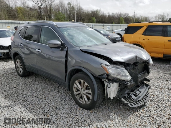 2016 Nissan Rogue SV with VIN JN8AT2MT4GW015737, listed as a Copart auction lot 49930235 with 106,858 mi miles and Salvage Title. Bid and sale history available at carsss.com. Image 4.