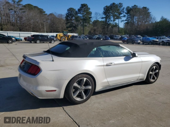 2017 Ford Mustang V6 with VIN 1FATP8EM2H5226404, listed as a Copart auction lot 43630565 with 155,477 mi miles and Salvage Title. Bid and sale history available at carsss.com. Image 3.