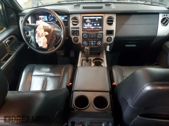 2015 Ford Expedition Max XLT with VIN 1FMJK1JT2FEF48179, listed as a Copart auction lot 59159105 with 170,121 mi miles and Salvage title. Bid and sale history available at DreamBid. Image 8.
