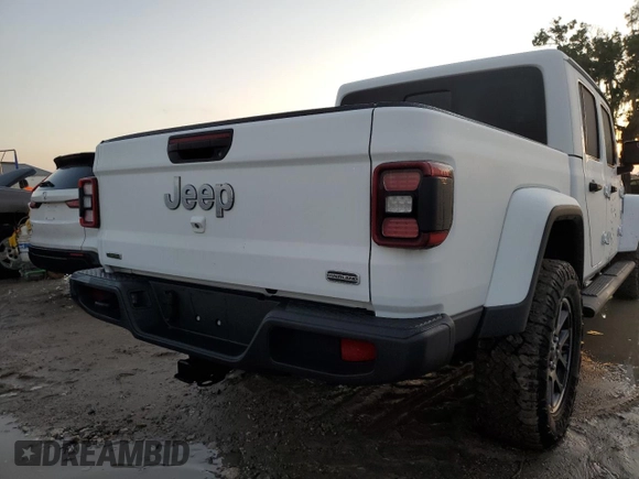 2023 Jeep Gladiator Overland with VIN 1C6JJTFM6PL547321, listed as a Copart auction lot 73760644 with Not provided miles and Salvage title. Bid and sale history available at DreamBid. Image 6.
