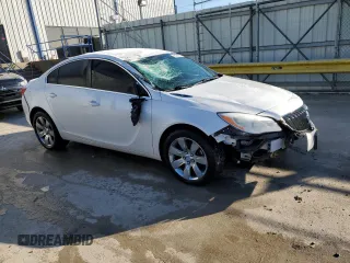 2017 Buick Regal with VIN 2G4GM5EX7H9166793, listed as a Copart auction lot 45308455 with 158,941 mi miles and Non Repairable. Bid and sale history available at carsss.com. Image 4.