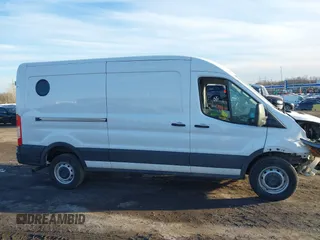 2023 Ford Transit Cargo with VIN 1FTBR1C8XPKB46362, listed as a IAAI auction lot 41530807 with 46,779 mi miles and . Bid and sale history available at carsss.com. Image 13.