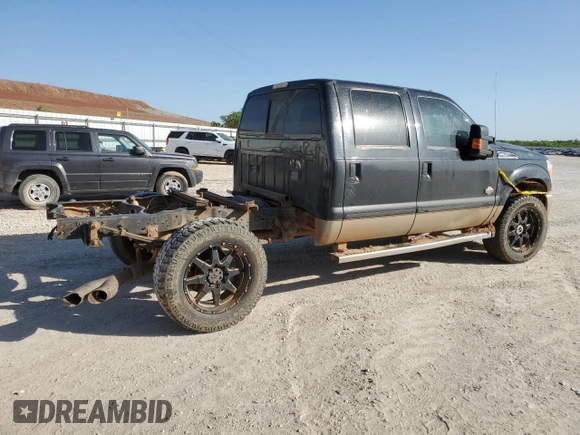 2012 Ford F-250 XL with VIN 1FT7W2BT4CEC38389, listed as a Copart auction lot 56659605 with Not provided miles and Salvage title. Bid and sale history available at DreamBid. Image 3.