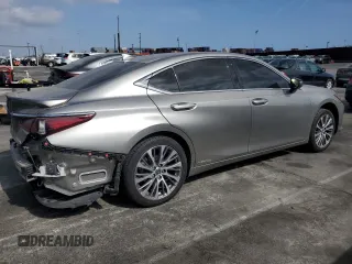 2021 Lexus ES with VIN 58ADA1C18MU001585, listed as a Copart auction lot 54267715 with 84,756 mi miles and Salvage Title. Bid and sale history available at carsss.com. Image 3.