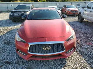 2020 Infiniti Q60 Red Sport 400 with VIN JN1FV7EL3LM460437, listed as a Copart auction lot 78080804 with 55,518 mi miles and Clean title. Bid and sale history available at DreamBid. Image 5.