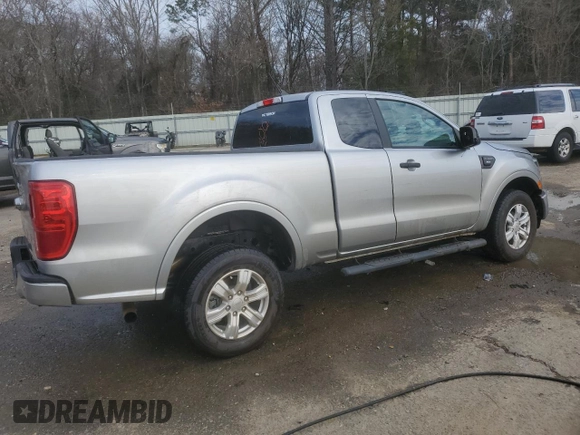 2020 Ford Ranger XL with VIN 1FTER1EHXLLA82497, listed as a Copart auction lot 44917445 with 53,391 mi miles and Salvage Title. Bid and sale history available at DreamBid. Image 3.