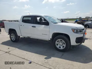 2022 Chevrolet Colorado 2WD Work Truck z VIN 1GCGSBEA5N1126216, wystawiony jako Copart lot #58236985 z przebiegiem 140 786 mil mil oraz Szkoda całkowita • Salvage title. Historia ofert i sprzedaży dostępna na DreamBid. Obrazek 4.