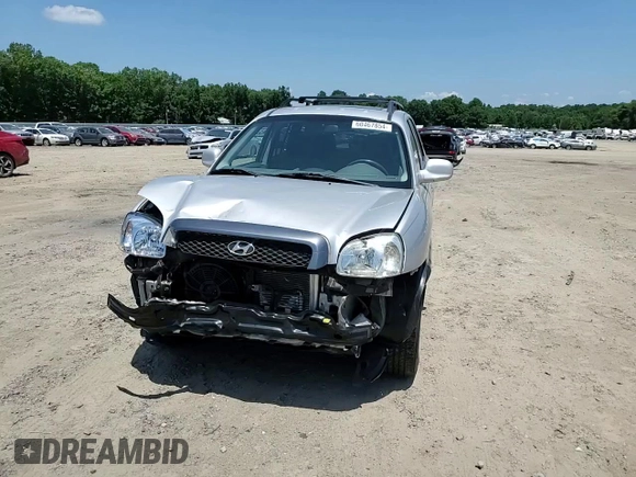 2002 Hyundai Santa Fe GLS with VIN KM8SC13D42U334401, listed as a Copart auction lot 60467854 with 187,404 mi miles and Salvage Title. Bid and sale history available at carsss.com. Image 12.