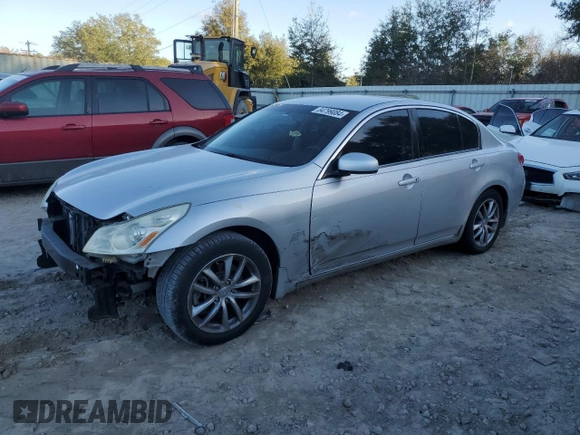 2008 Infiniti G35 with VIN JNKBV61EX8M223608, listed as a Copart auction lot 84799084 with 71,328 mi miles and Salvage Title. Bid and sale history available at DreamBid. Image 1.