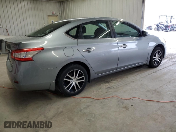 2013 Nissan Sentra FE+ S with VIN 3N1AB7AP3DL725199, listed as a Copart auction lot 51251735 with 65,832 mi miles and Clean Title. Bid and sale history available at DreamBid. Image 3.