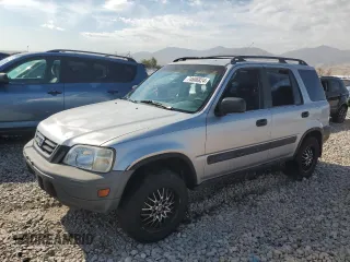 2001 Honda CR-V LX with VIN JHLRD284X1C000881, listed as a Copart auction lot 74606824 with 156,453 mi miles and Salvage Title. Bid and sale history available at carsss.com. Image 1.