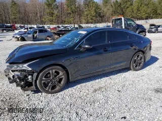 2022 Kia K5 GT-Line z VIN 5XXG64J25NG083158, wystawiony jako Copart lot #84701714 z przebiegiem 75 303 mil mil oraz Szkoda całkowita • Salvage title. Historia ofert i sprzedaży dostępna na DreamBid. Obrazek 1.
