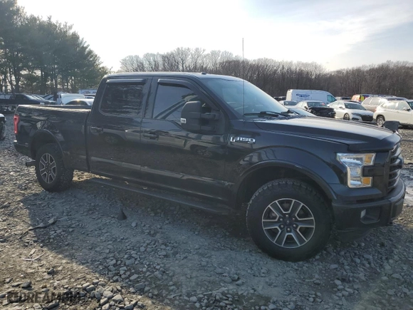 2015 Ford F-150 XLT w/HD Payload Pkg with VIN 1FTFW1EF8FFA35550, listed as a Copart auction lot 87315204 with 403,701 mi miles and Salvage Title. Bid and sale history available at carsss.com. Image 4.