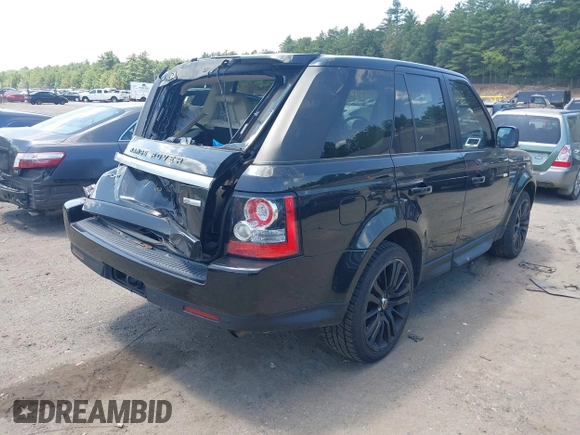 2013 Land Rover Range Rover Sport HSE Lux with VIN SALSK2D40DA760904, listed as a IAAI auction lot 42490853 with 114,197 mi miles and . Bid and sale history available at DreamBid. Image 4.