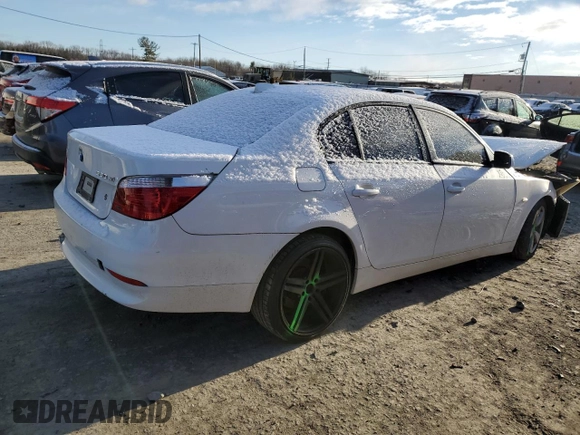 2006 BMW 5 Series 530xi with VIN WBANF73556CG69053, listed as a Copart auction lot 87353474 with Not Provided miles and Salvage Title. Bid and sale history available at DreamBid. Image 3.