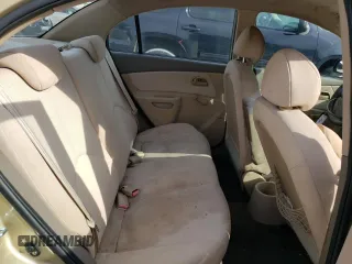2009 Kia Rio LX with VIN KNADE223296470687, listed as a Copart auction lot 48385925 with 176,400 mi miles and Salvage Title. Bid and sale history available at DreamBid. Image 10.