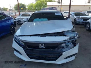 2018 Honda Accord Sedan Sport 1.5T with VIN 1HGCV1F32JA119560, listed as a IAAI auction lot 41885108 with 93,105 mi miles. Bid and sale history available at carsss.com. Image 12.