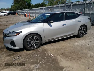 2022 Nissan Maxima SV z VIN 1N4AA6CV6NC507122, wystawiony jako Copart lot #54923255 z przebiegiem 30 797 mil mil oraz Szkoda całkowita • Salvage title. Historia ofert i sprzedaży dostępna na DreamBid. Obrazek 1.
