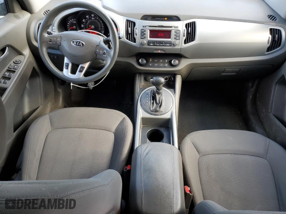 2012 Kia Sportage LX with VIN KNDPB3A26C7291240, listed as a Copart auction lot 52285105 with 88,783 mi miles and Salvage Title. Bid and sale history available at carsss.com. Image 8.