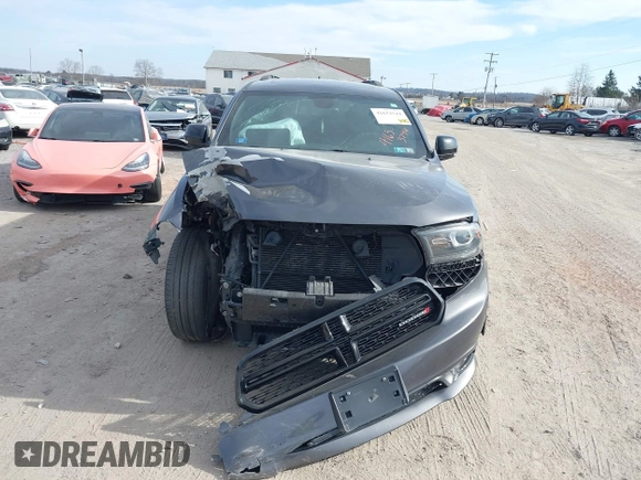 2017 Dodge Durango GT with VIN 1C4RDJDG7HC956403, listed as a IAAI auction lot 41653744 with 95,073 mi miles and . Bid and sale history available at carsss.com. Image 12.