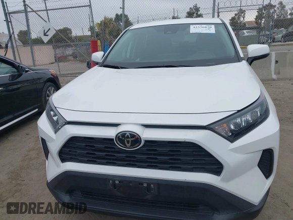 2022 Toyota RAV4 LE with VIN 2T3K1RFV1NC205621, listed as a IAAI auction lot 42576870 with 30,465 mi miles and . Bid and sale history available at DreamBid. Image 12.