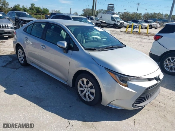 2024 Toyota Corolla LE with VIN 5YFB4MDE3RP172181, listed as a IAAI auction lot 41422451 with 1 mi miles. Bid and sale history available at carsss.com. Image 1.