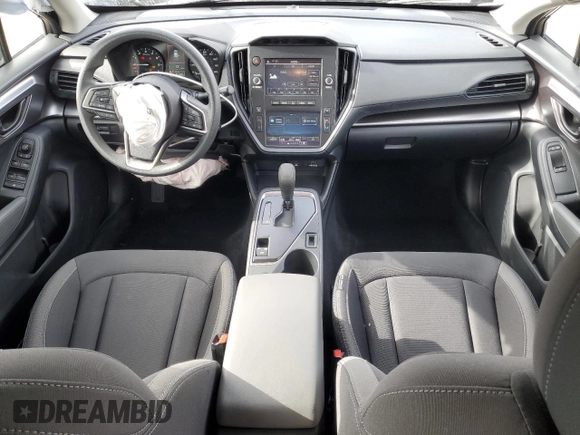 2024 Subaru Impreza with VIN JF1GUABCXR8886106, listed as a Copart auction lot 49258025 with 5,600 mi miles and Salvage title. Bid and sale history available at DreamBid. Image 8.